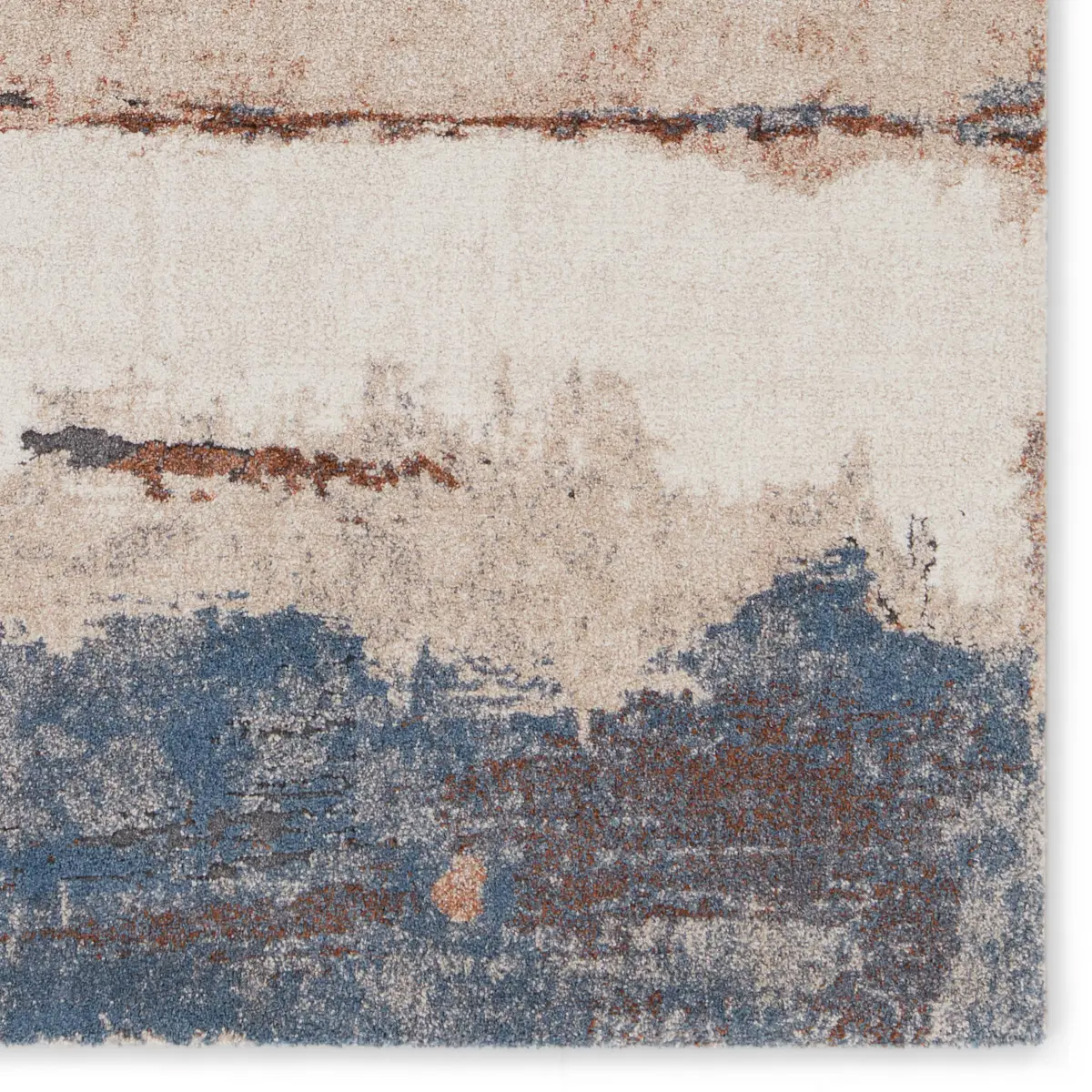 Formation 66 Tan/Blue Modern Rug - Image 3