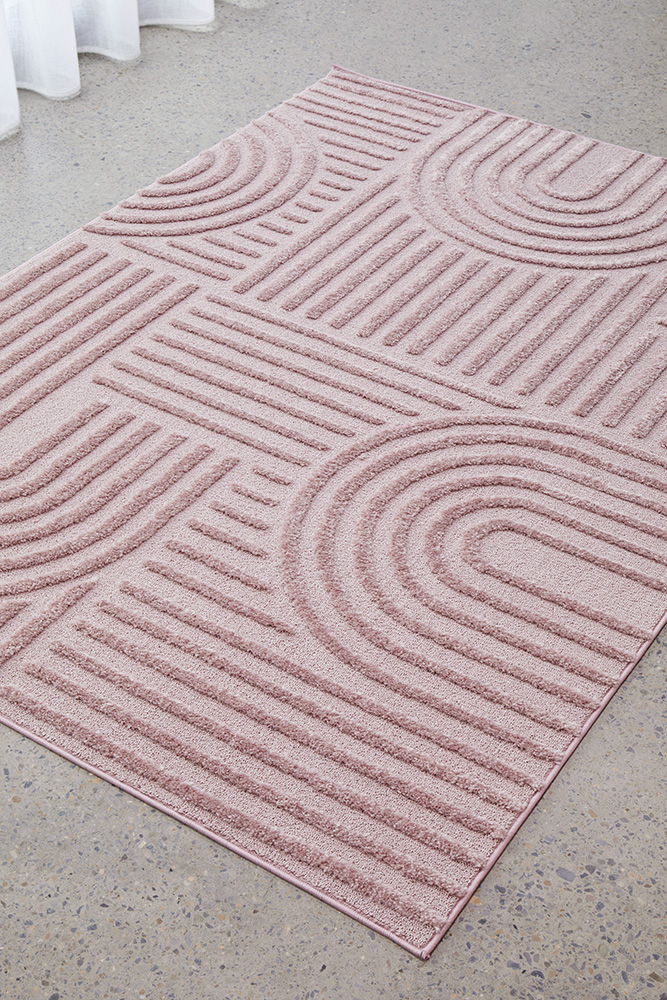 marigold-dior-pink-retro-textured-rug-unitex-urbanrugs