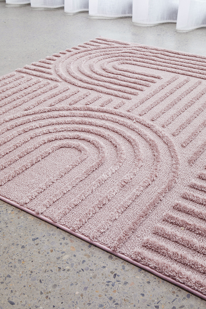 marigold-dior-pink-retro-textured-rug-unitex-urbanrugs