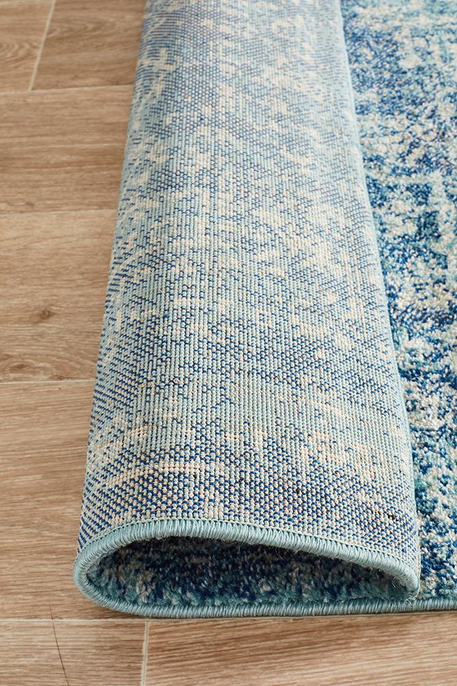 Evoke Muse Blue Transitional Rug - Image 3